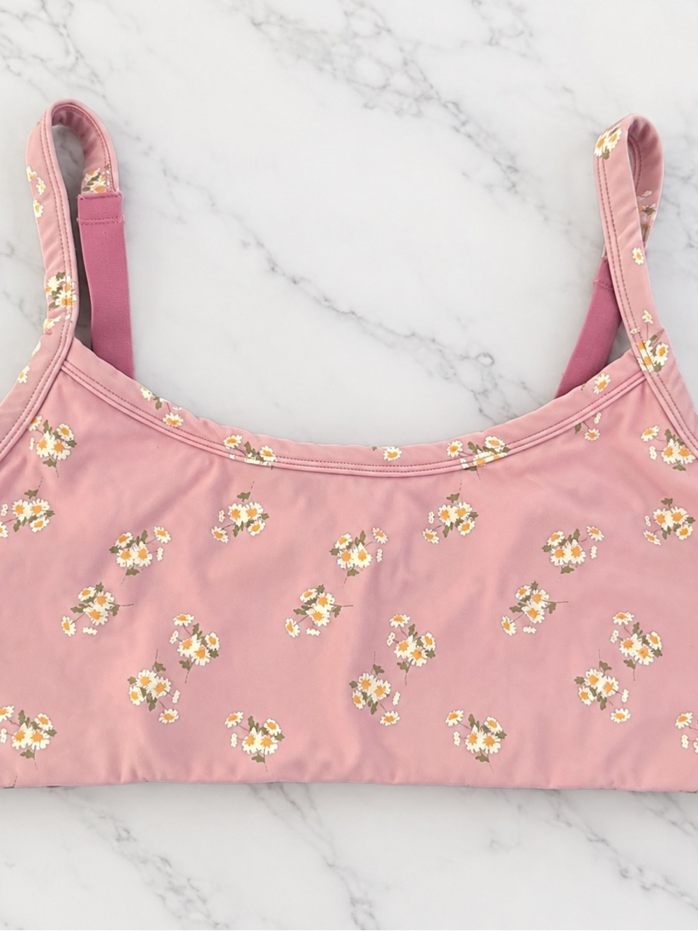 OFFLINE by Aerie Pink Floral Sports Bra Size M